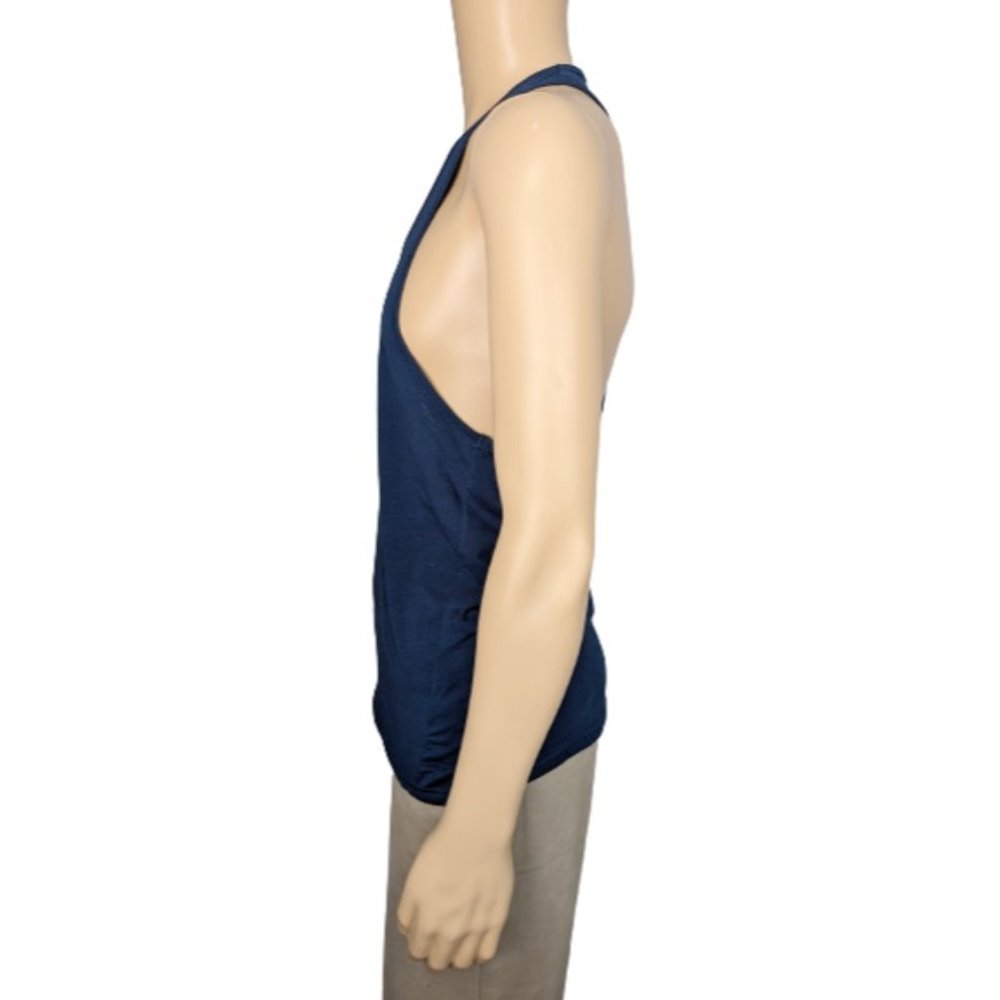 Gymshark Navy React Stringer Tank S - image 5